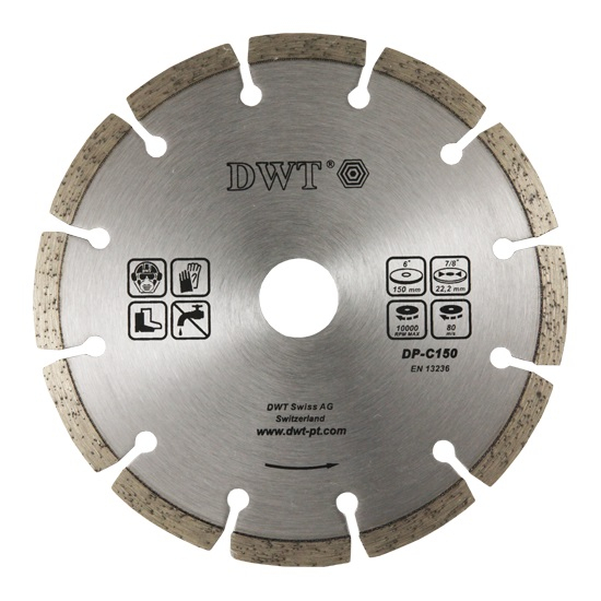 Gyémánt szegmentált tárcsa 180 mm (csiszolóanyagok)