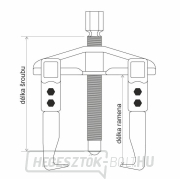 Univerzális kétkarú lehúzó készlet SN0220-2 Előnézet 