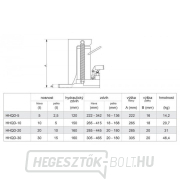 HHQD-5 hidraulikus lábemelő Előnézet 