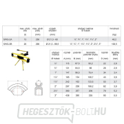 Hordozható hidraulikus csőhajlító állvánnyal SWG-3B Előnézet 