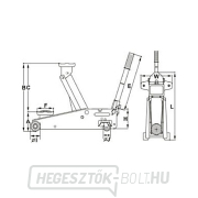 Mobil műhelyemelő OMEGA LIFT 2903011 Előnézet 