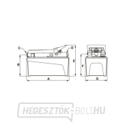 Pneumatikus-hidraulikus szorzó OMEGA 22903 Előnézet 