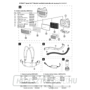 KOWAX Speed Air® fej kereszt légcsatornával a KWXSA820-hoz (A-2. poz.) Előnézet 