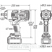 Akkus ütvecsavarozó HAZET 9213-1000/4 Előnézet 