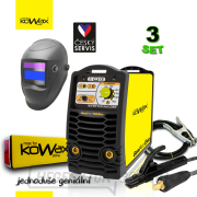 KOWAX GeniArc® 160EVO + 3 m kábelek + burkolat + elektródák 2,5 mm/2,5 kg Előnézet 