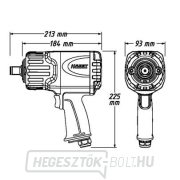 Pneumatikus ütvecsavarozó HAZET 9013TT Előnézet 