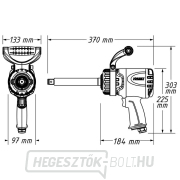 Pneumatikus ütvecsavarozó HAZET 9013LGTT Előnézet 