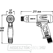 HAZET 9035V/5 pneumatikus rezgő véső Előnézet 