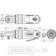 Pneumatikus racsnis csavarhúzó HAZET 9021SR-1 Előnézet 