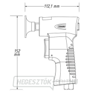 Pneumatikus csiszológép kefekészlettel HAZET 9033-11/17 Előnézet 