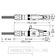 Pneumatikus tűvágó HAZET 9035M-5 Előnézet 