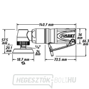 Pneumatikus mini csiszológép / polírozó HAZET 9033M-9 Előnézet 