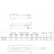 Kézi hidraulikus szivattyú HHB-700E Előnézet 