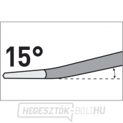 Lapos véső SDS PLUS 15°, 250x14mm, pengeszélesség 60mm Előnézet 