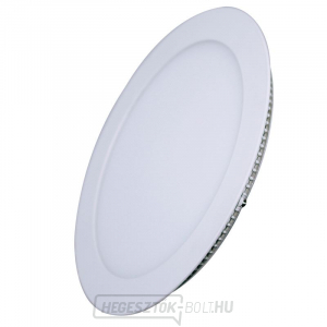 Solight LED mini panel, álmennyezet, 6W, 400lm, 4000K, vékony, kerek, fehér gallery main image