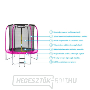 Marimex trambulin 183 cm rózsaszín 2022 Előnézet 