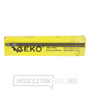 GEKO rutilos hegesztőelektródák, 2,5x300 mm, hegesztőáram 60-90A, rózsaszín Előnézet 