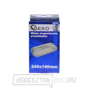 GEKO Négyszögletű mágneses tál 240x140mm Előnézet 