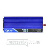 Szinusz hullámú feszültség átalakító 12V/230V 2000/4000W GEKO Előnézet 