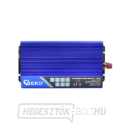 Szinusz hullámú feszültség átalakító 24V/230V 1000/2000W GEKO Előnézet 