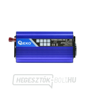 Szinusz hullámú feszültség átalakító 24V/230V 300/600W GEKO Előnézet 