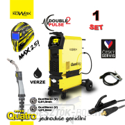 KOWAX GeniMig®355DP LCD5 + vízhűtés + motorháztető + égő Előnézet 