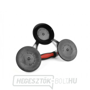 Szívócsésze üvegek hordozásához 3x125 mm, 190 kg - GEKO T01252 Előnézet 