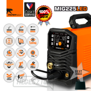 PANTERMAX MIG225LED inverteres MIG/TIG/MMA hegesztőgép Előnézet 