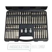 Bitkészlet TORX, IMBUS, SPLINE, 75 db GEKO Előnézet 