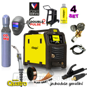 KOWAX GeniMig®240DP LCD + zseblámpa + burkolat + szelep + alváz + Co2 palack + spray + 5 kg vezeték + kábelek Előnézet 