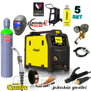 KOWAX GeniMig®240DP LCD + égő + motorháztető + szelep + alváz + palack MIX C18 20L + spray + 5 kg vezeték + kábelek Előnézet 