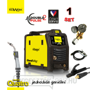 KOWAX GeniMig®240DP LCD KÉSZLET 1Qb + Égő + Szelep + Elektródatartó + Föld. Kábel Előnézet 