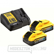 Kombinált akkumulátorkészlet DEWALT DCK2050H2T POWERSTACK 18V (2x1,7Ah) Előnézet 