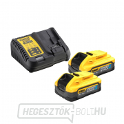 Akkumulátor-kombinációs készlet DEWALT DCK2051H2T POWERSTACK 18V (2x5Ah) Előnézet 