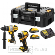 Kombinált akkumulátorkészlet DEWALT DCK2052H2T POWERSTACK 18V (2x5Ah) Előnézet 