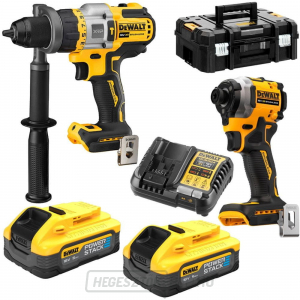 Kombinált akkumulátorkészlet DEWALT DCK2052H2T POWERSTACK 18V (2x5Ah) gallery main image