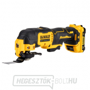 DEWALT DCS353D212 V akkumulátor nélküli oszcilláló multicsiszoló Előnézet 