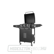 Gázgrill 4 égős (3+1) Geko G80515 11,6kW  Előnézet 