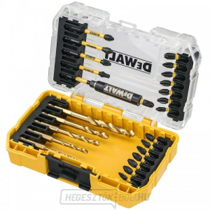 DeWALT DT70749T 25 darabos fém fúrószerszám- és fúrókészlet gallery main image