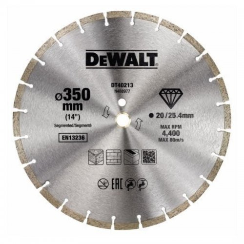 Gyémántlapát 350mm DeWALT DT40213