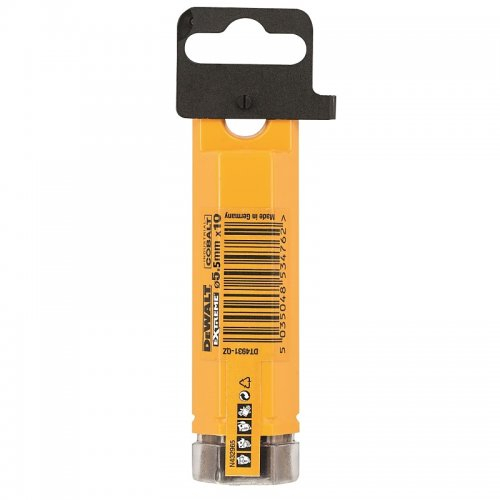 HSS-E COBALT fém fúrószár 5,5×93mm (10db) DeWALT DT4932