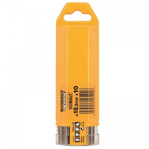 HSS-E COBALT fém fúrószár 10,2×133mm (10db) DeWALT DT4943