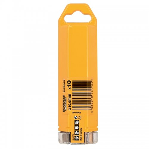 HSS-E COBALT fém fúrószár 10×133mm (10db) DeWALT DT4942