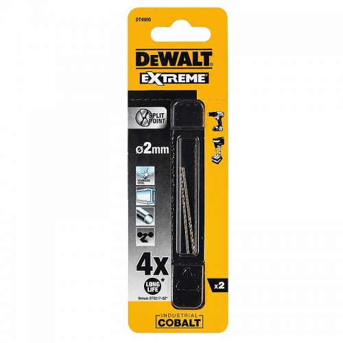 HSS-E COBALT 2,0x49mm (2db) DeWALT DT4900