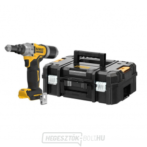 Dewalt akkus szegecselő DCF414NT 6,3mm akkumulátor és töltő nélkül gallery main image