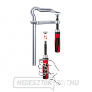 Bessey Omega GM40Z-2K csavaros szorító, 400/120 mm (kétkomponensű fogantyú) Előnézet 