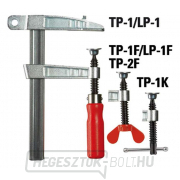 Bessey TP-1 rúdhegesztő bilincs fa fogantyúval Előnézet 