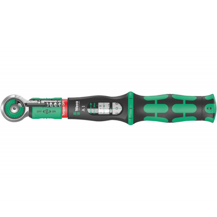 Wera 075800 Nyomatékkulcs 1/4" Safe-Torque A 1 (2 ÷ 12 Nm)