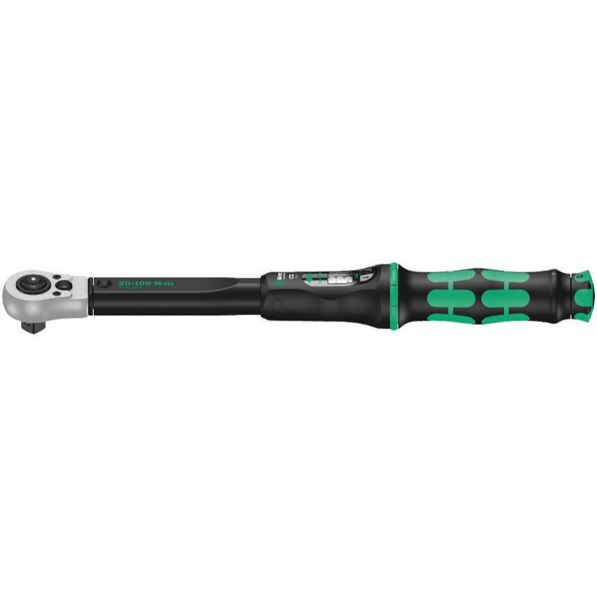 Wera 075625 Wera Click-Torque C 2 Push R/L nyomatékkulcs, mindkét oldalon állítható (20 ÷ 100 Nm)