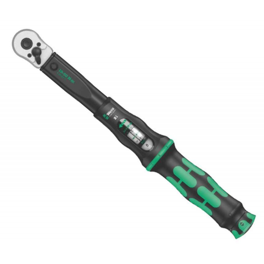 Wera 075610 Wera Click-Torque B 1 nyomatékkulcs 3/8" racsnival (10 - 50 Nm)